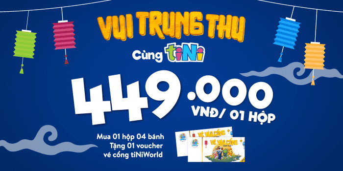 Trung thu rộn ràng cùng bánh trung thu tiNi